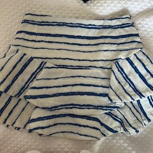 J.O.A mini ruffle skirt
